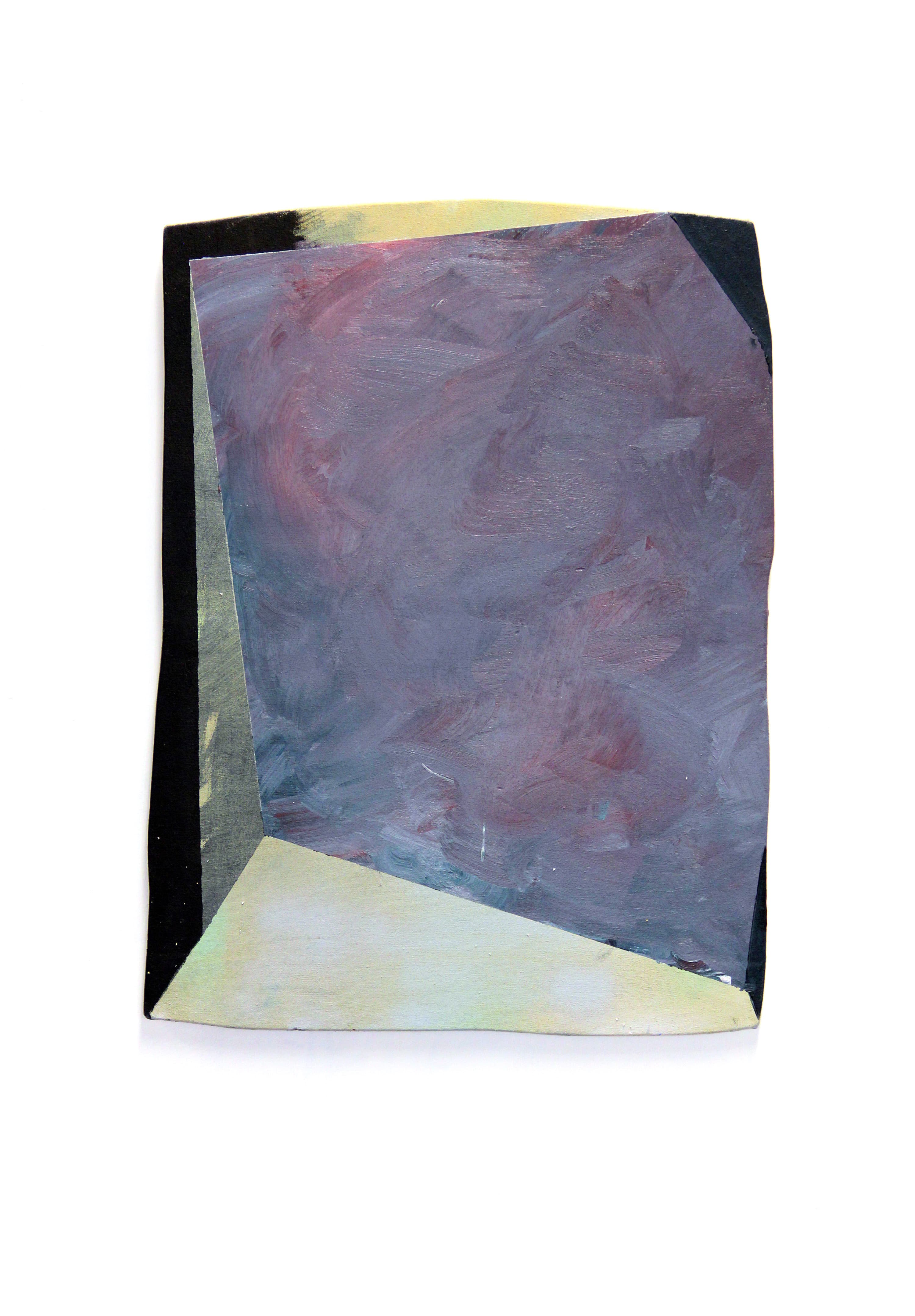 Modular odd shaped abstract painting